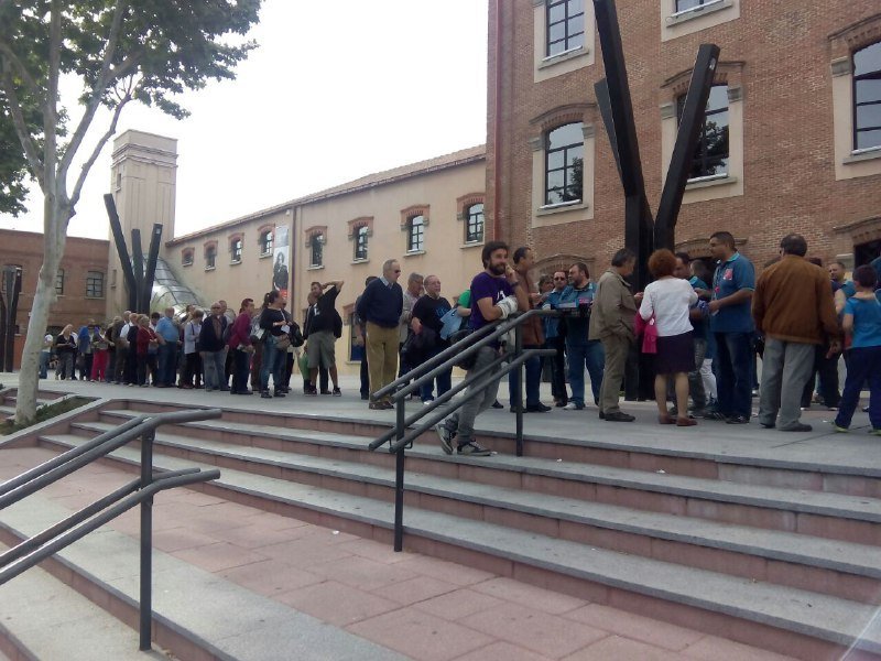 Éxito del acto de Podemos en el García Lorca.