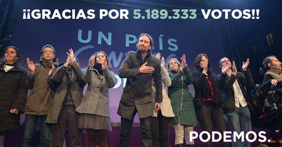 Gracias a todas/os por un día histórico