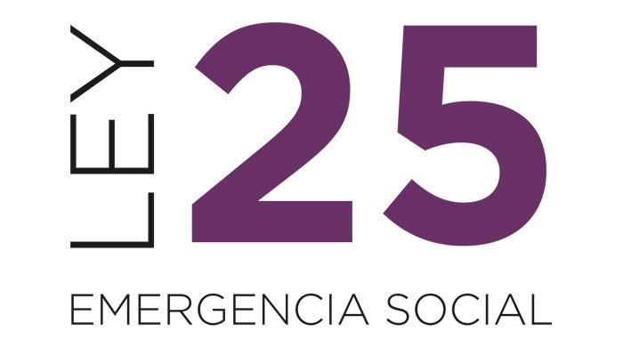 Ley 25 de emergencia social