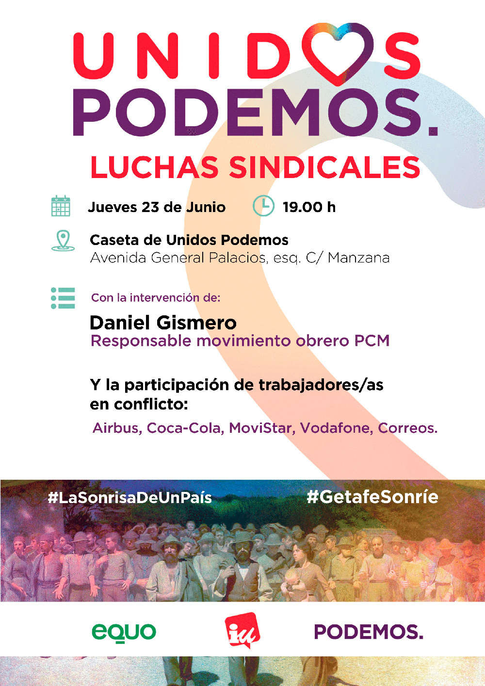 Unid@s Podemos. Luchas sindicales