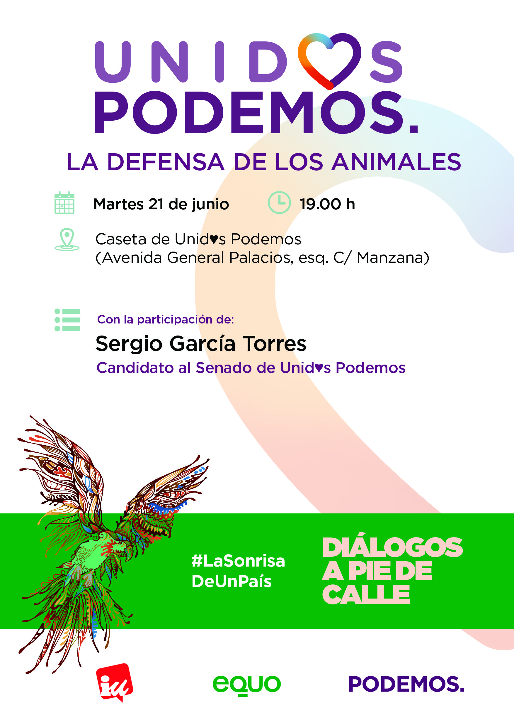 Acto conjunto: La defensa de los animales
