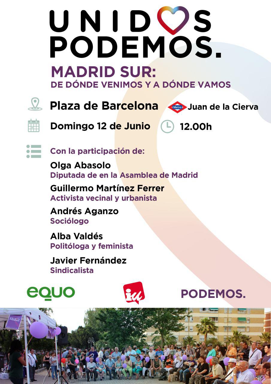 Acto UNID@S PODEMOS. Madrid Sur