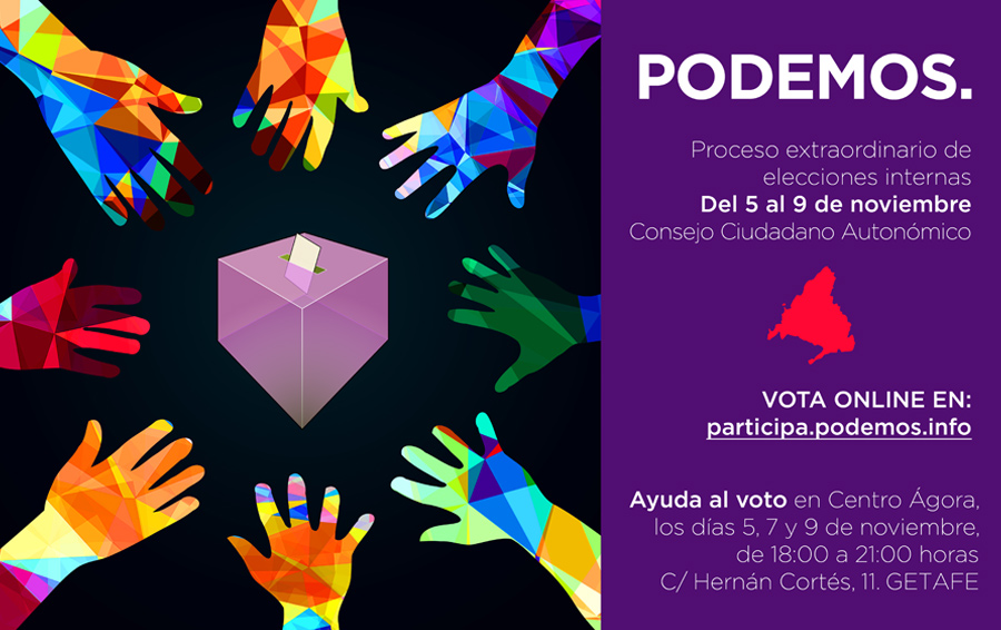 Votación Consejo Ciudadano Autonómico CAM