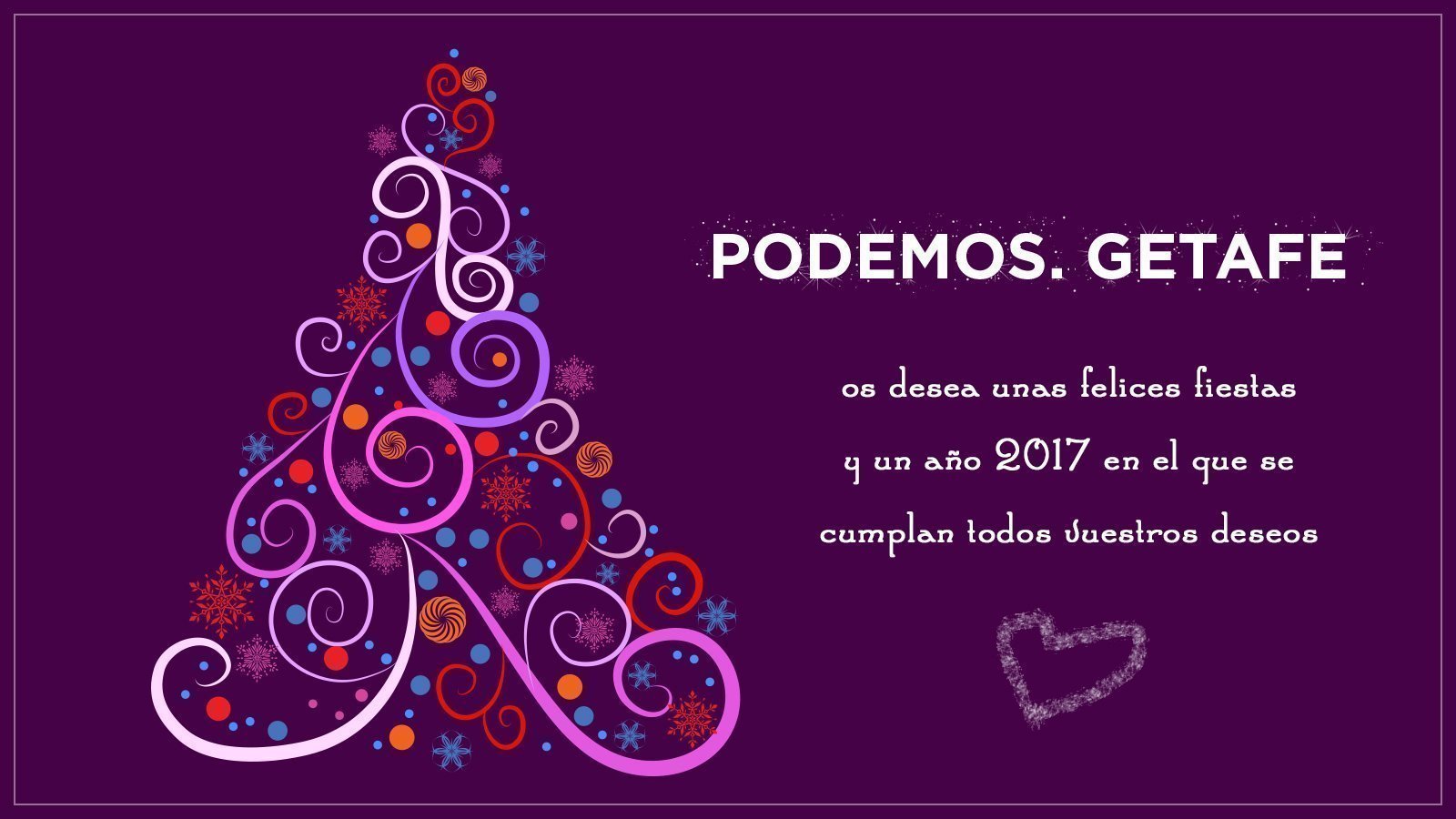 ¡Felices fiestas!