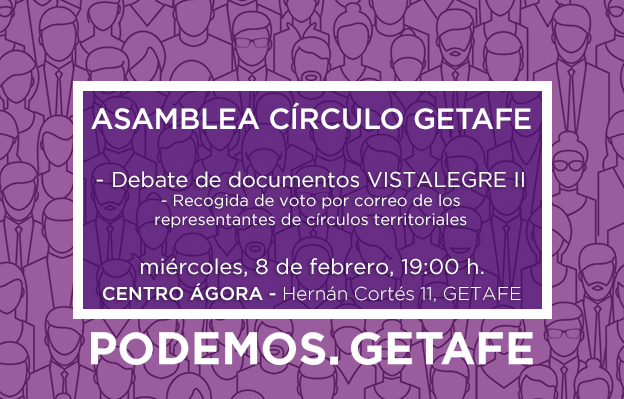 Debate y asamblea círculo de Getafe, 8 de febrero
