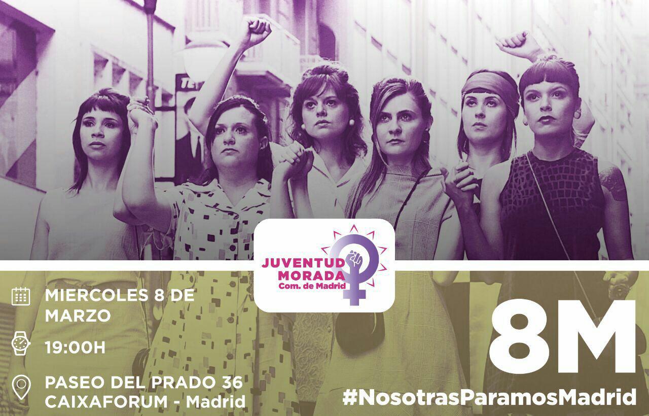 8 de marzo de 2017 #NosotrasParamosMadrid