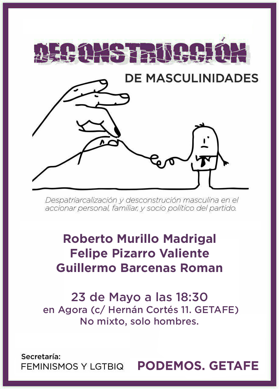 TALLER: Deconstrución de masculinidades