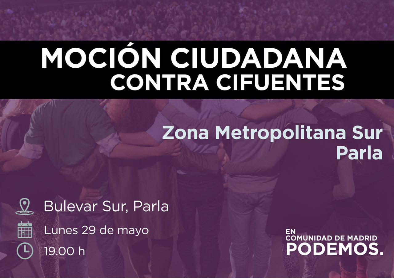 Espacio de debate político sobre la moción de censura con colectivos y movimientos de la sociedad civil