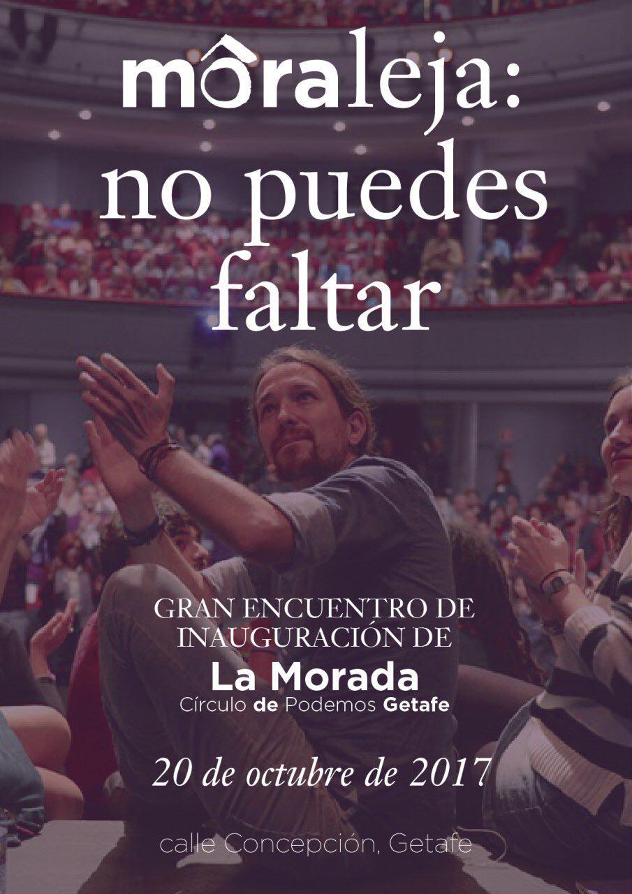 Gran inauguración de La Morada del Círculo Podemos de Getafe