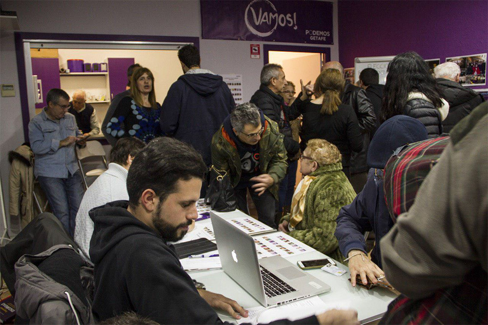 Hugo Paternina es elegido representante de los círculos en la dirección regional de Podemos
