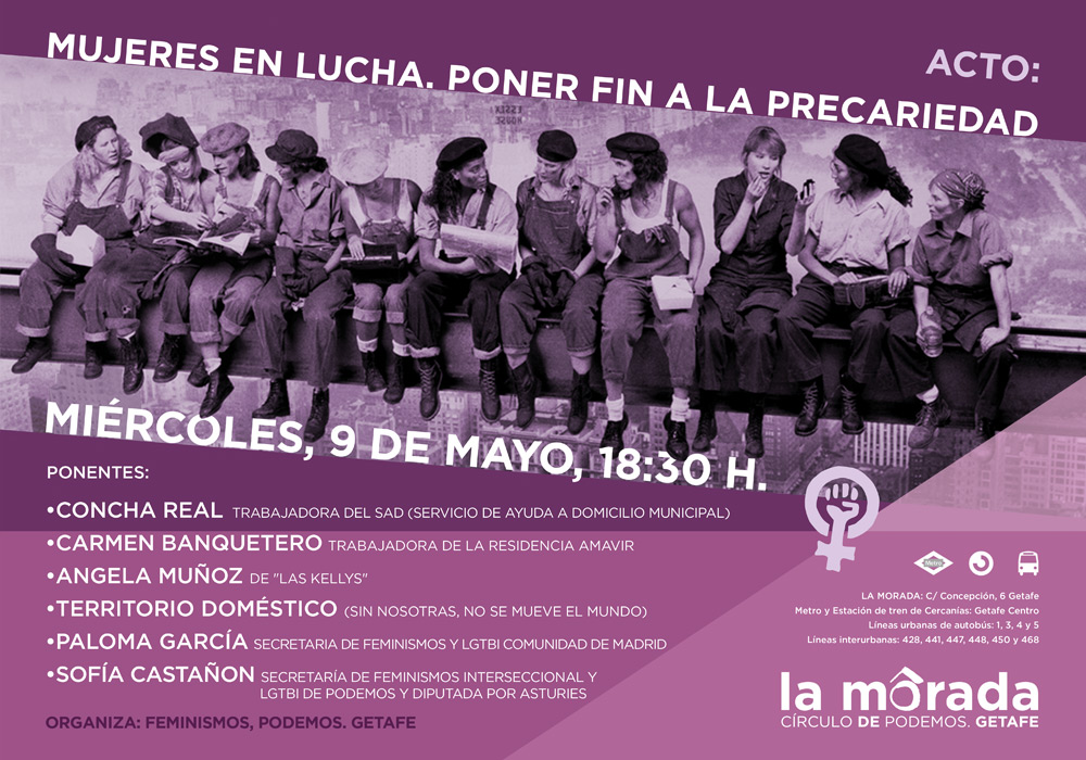 ACTO: Mujeres en lucha. Poner fin a la precariedad.