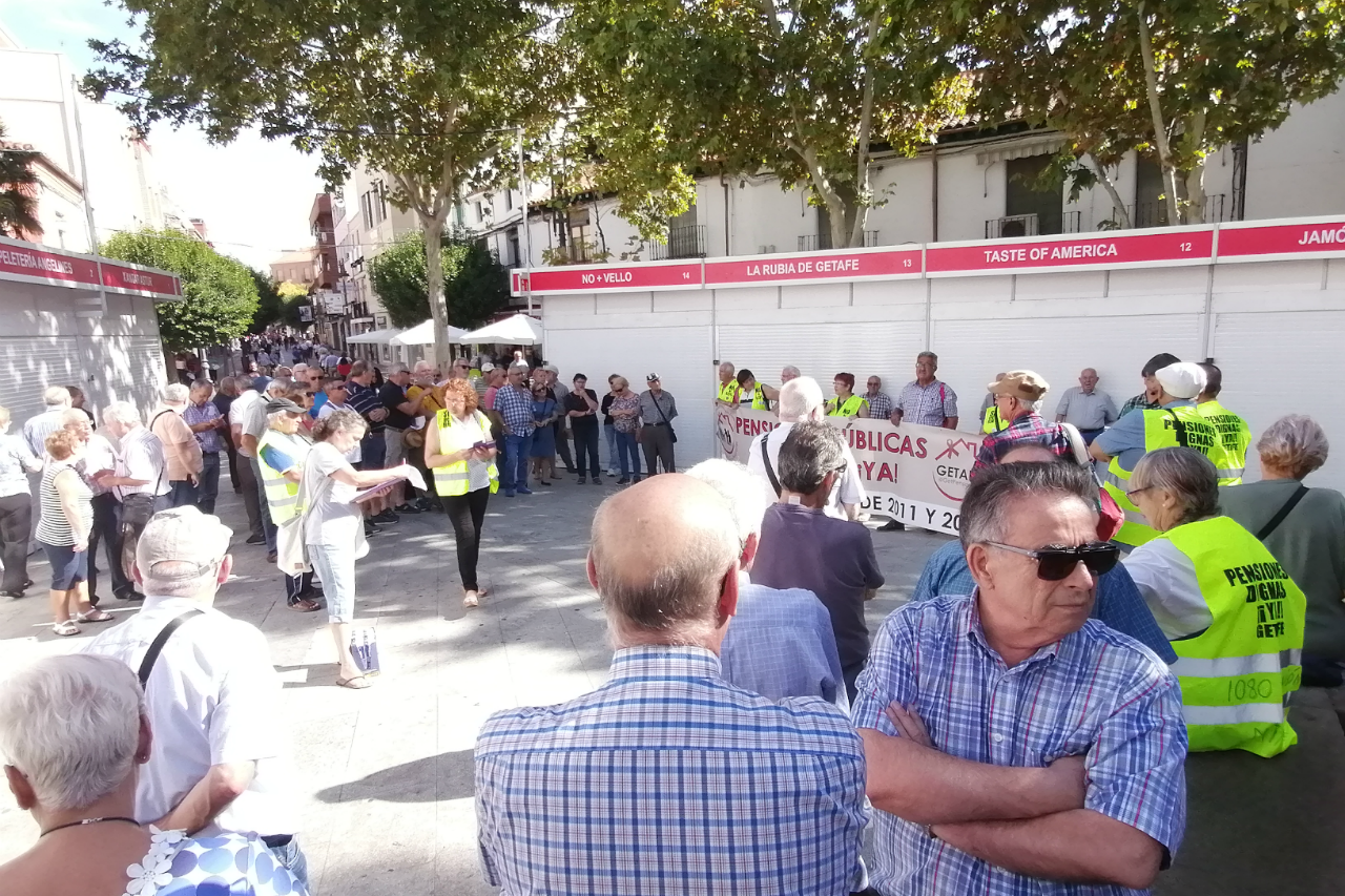 Podemos Getafe presenta una proposición de apoyo a las marchas de pensionistas y sus reivindicaciones