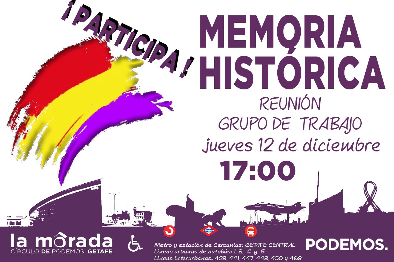 Reunión del Grupo de Trabajo de Memoria Histórica