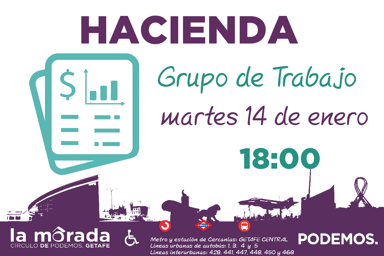 Reunión Grupo de Trabajo de Hacienda
