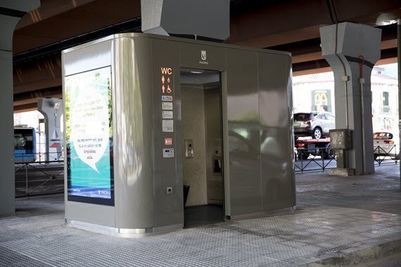 Podemos Getafe propone la instalación de aseos públicos