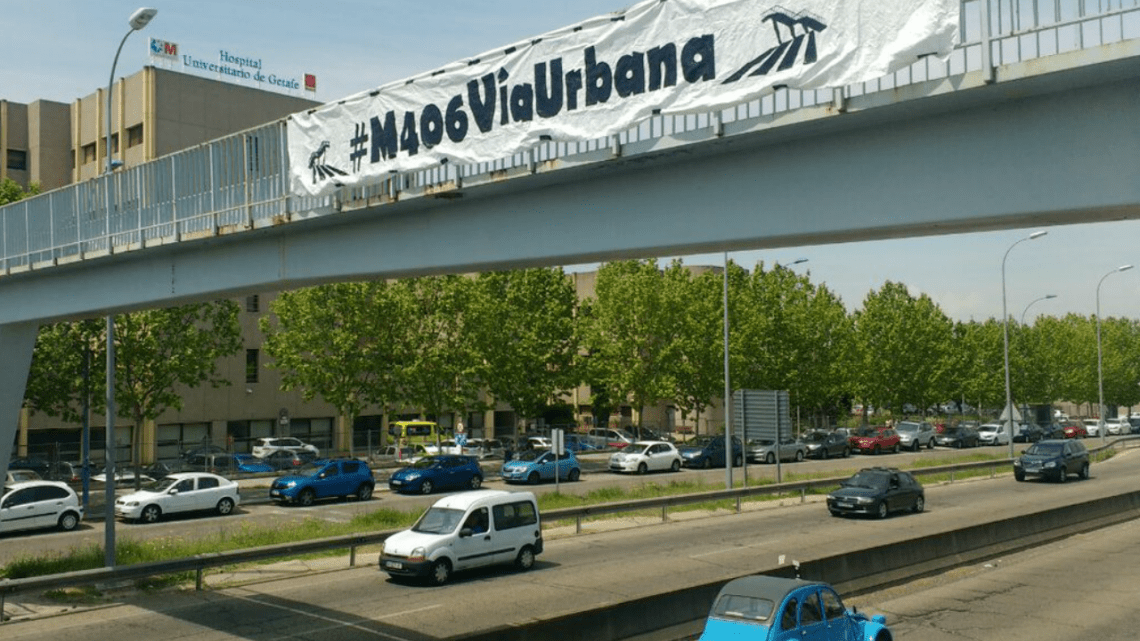 Podemos apoya la petición del Consejo de Movilidad para adaptar la M 406 a las bicicletas