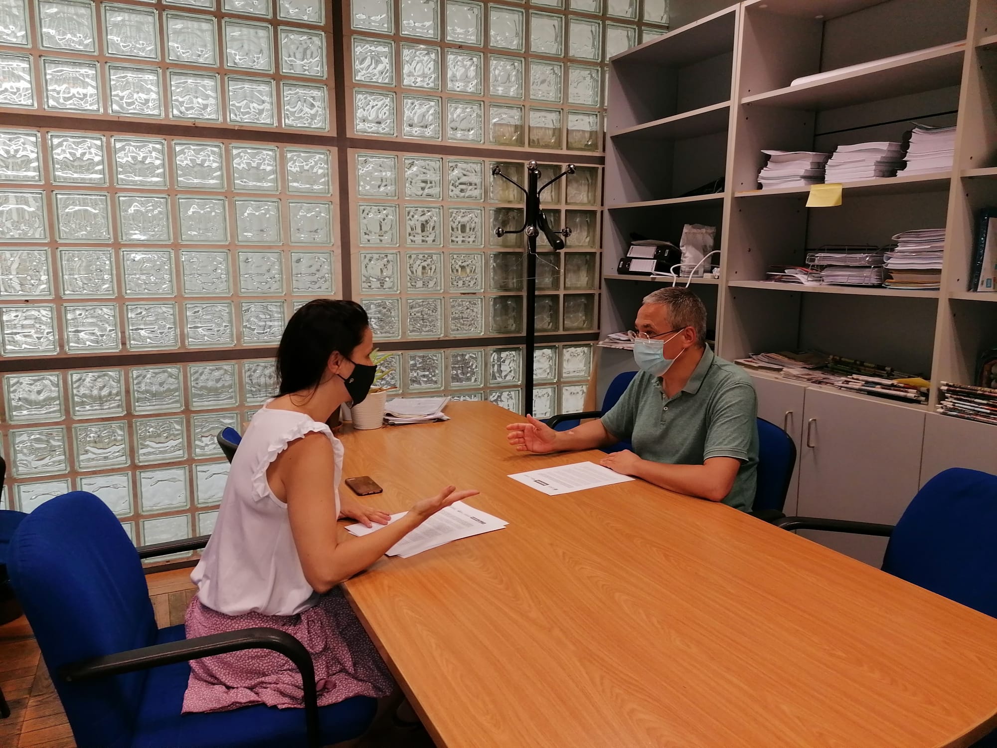 Podemos y Más Madrid-Compromiso con Getafe se reúnen para trabajar por una salida social a la crisis sanitaria
