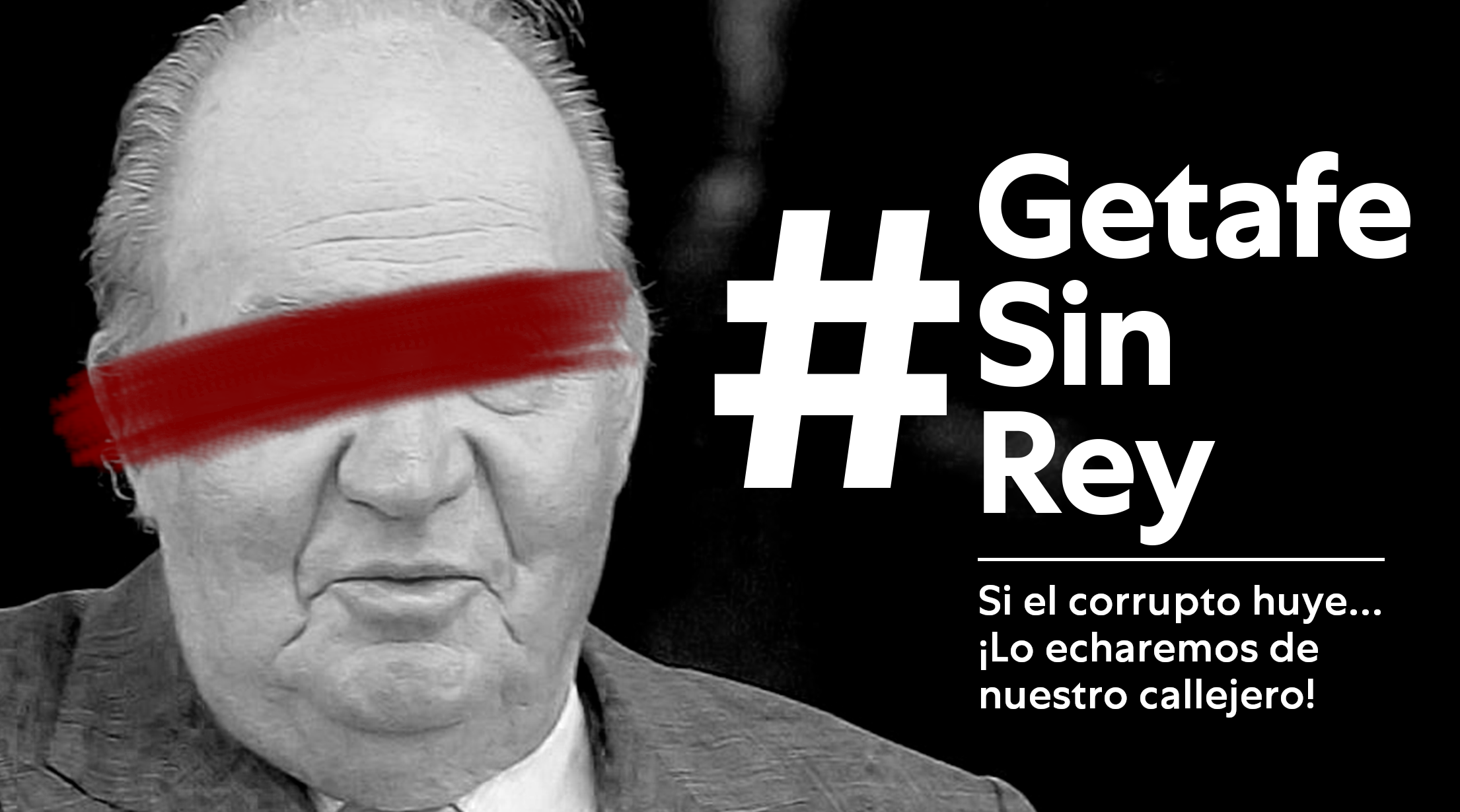 Proponemos retirar la denominación de Juan Carlos I de nuestro callejero y ponérselo a quienes han sufrido y luchado contra el COVID-19