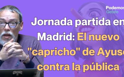 «Solo a los centros públicos se les aplica esta obligatoriedad»: Carlos Enjuto denuncia la «doble vara de medir» de la Comunidad de Madrid